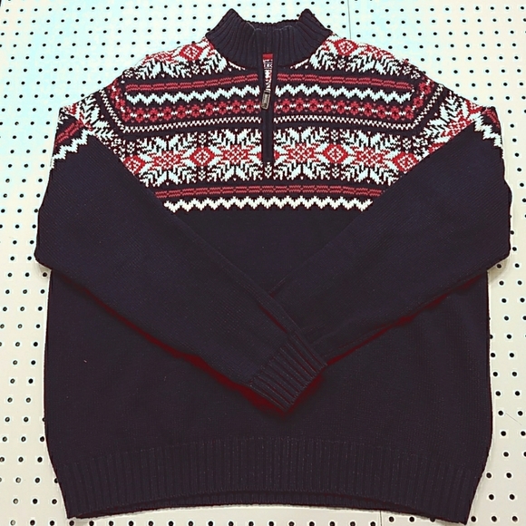 Izod Other - IZOD Fair Isle Pattern Knit Sweater, Size XL